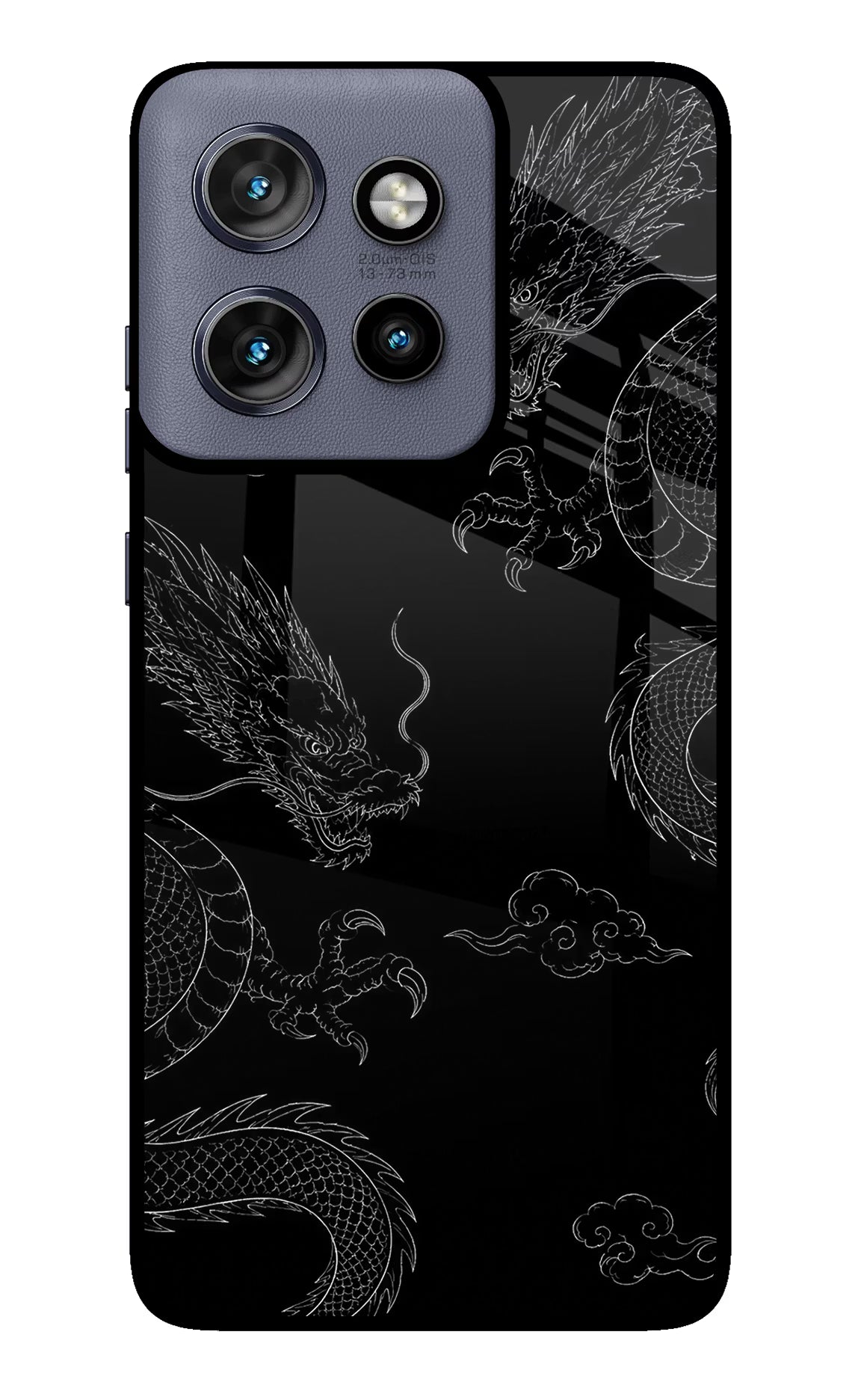 Twin Dragons Moto Edge 50 Neo Glass Case