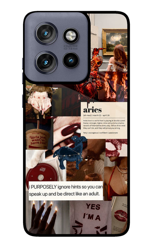 Zodiac Aries Moto Edge 50 Neo Glass Case