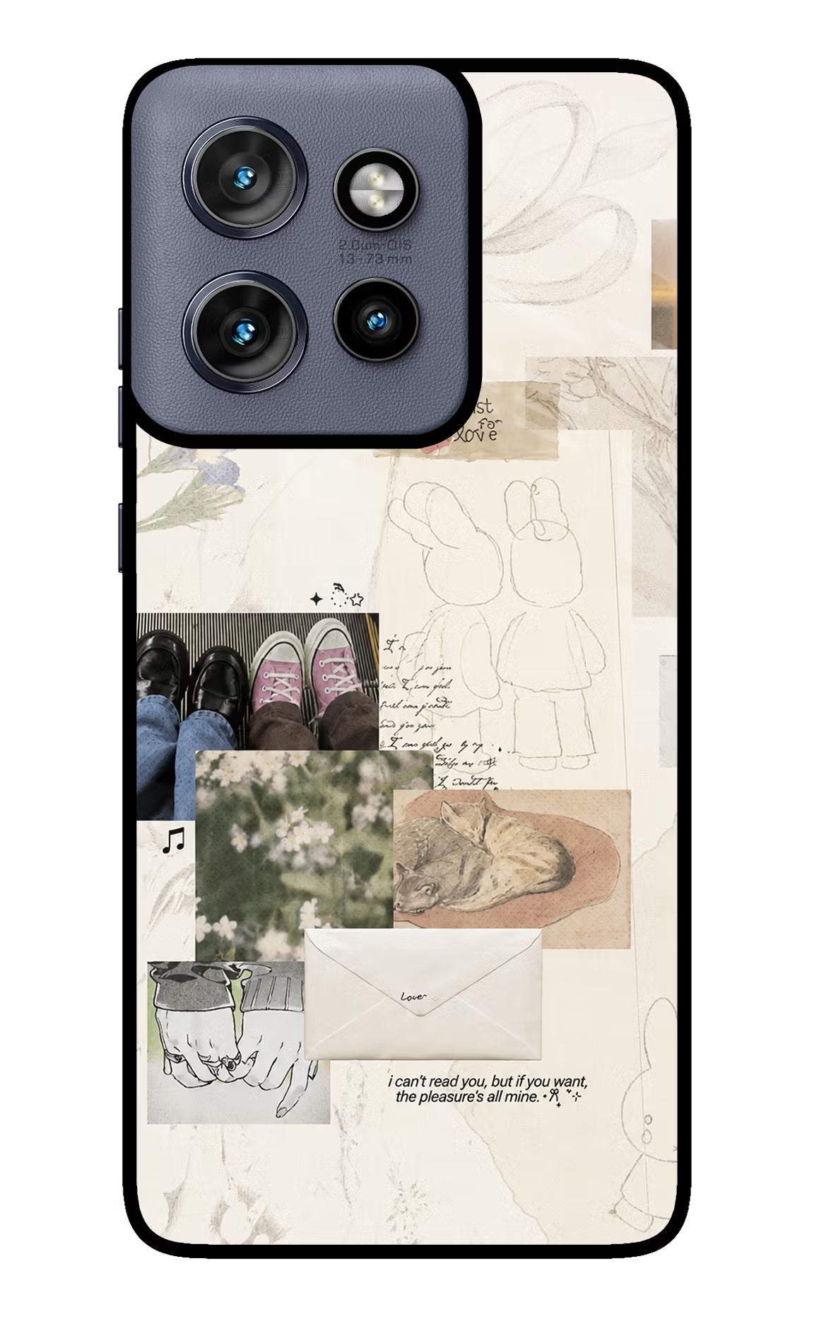 Soft Aesthetic Moto Edge 50 Neo Glass Case
