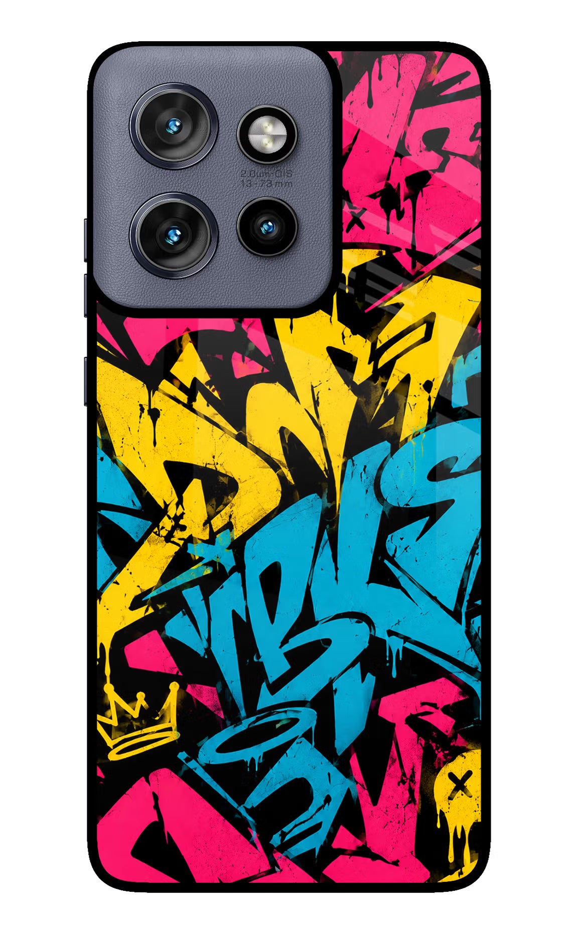 Graffiti Vibe Moto Edge 50 Neo Glass Case