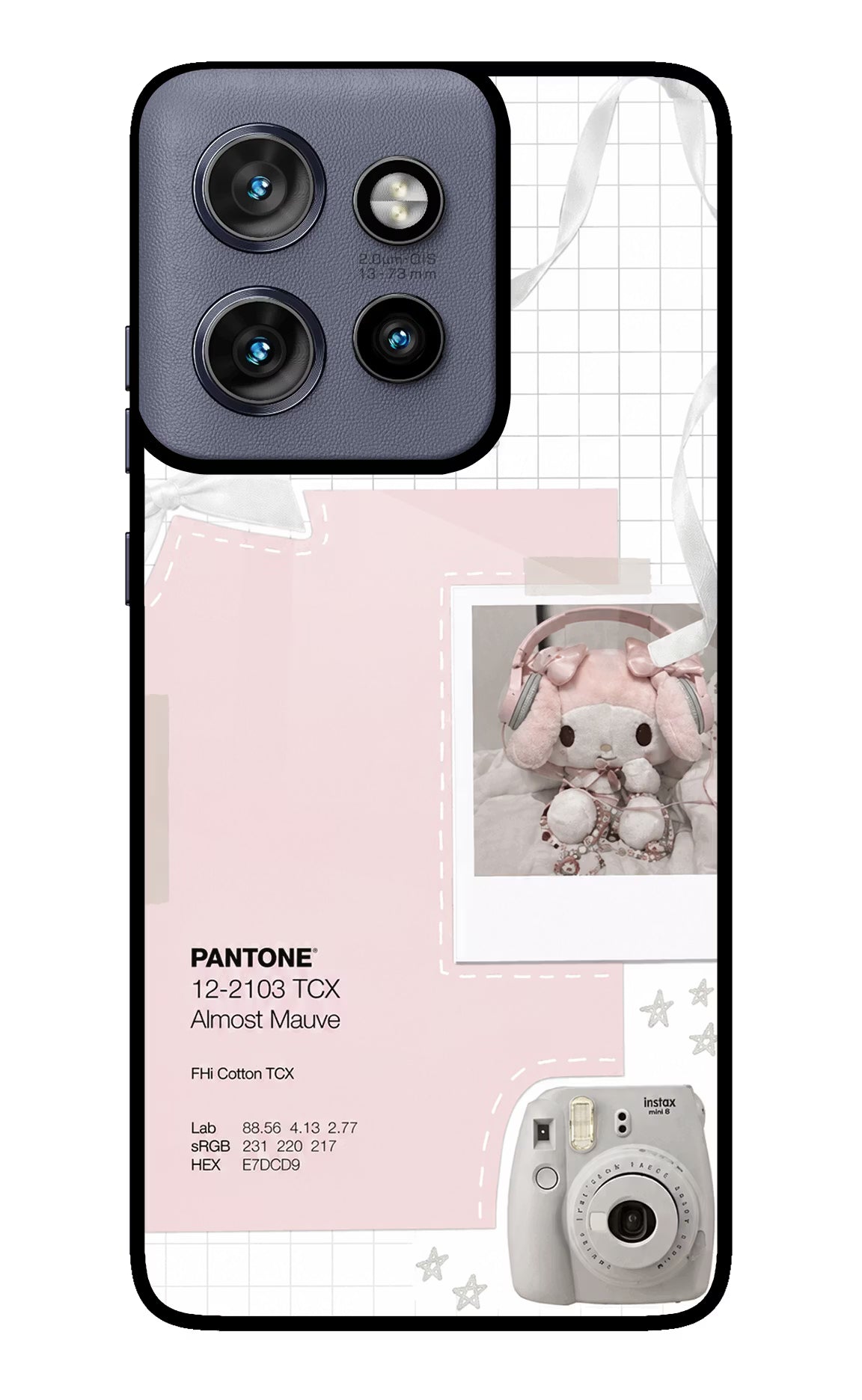 Pantone Asthetic Moto Edge 50 Neo Glass Case