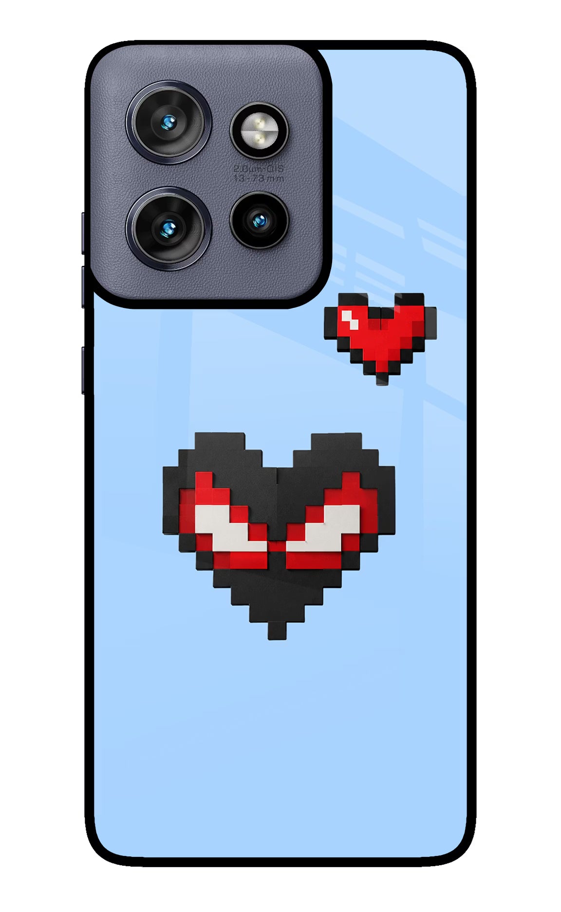 Peter Heart Moto Edge 50 Neo Glass Case