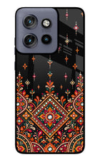 Noir Mehfil Moto Edge 50 Neo Glass Case