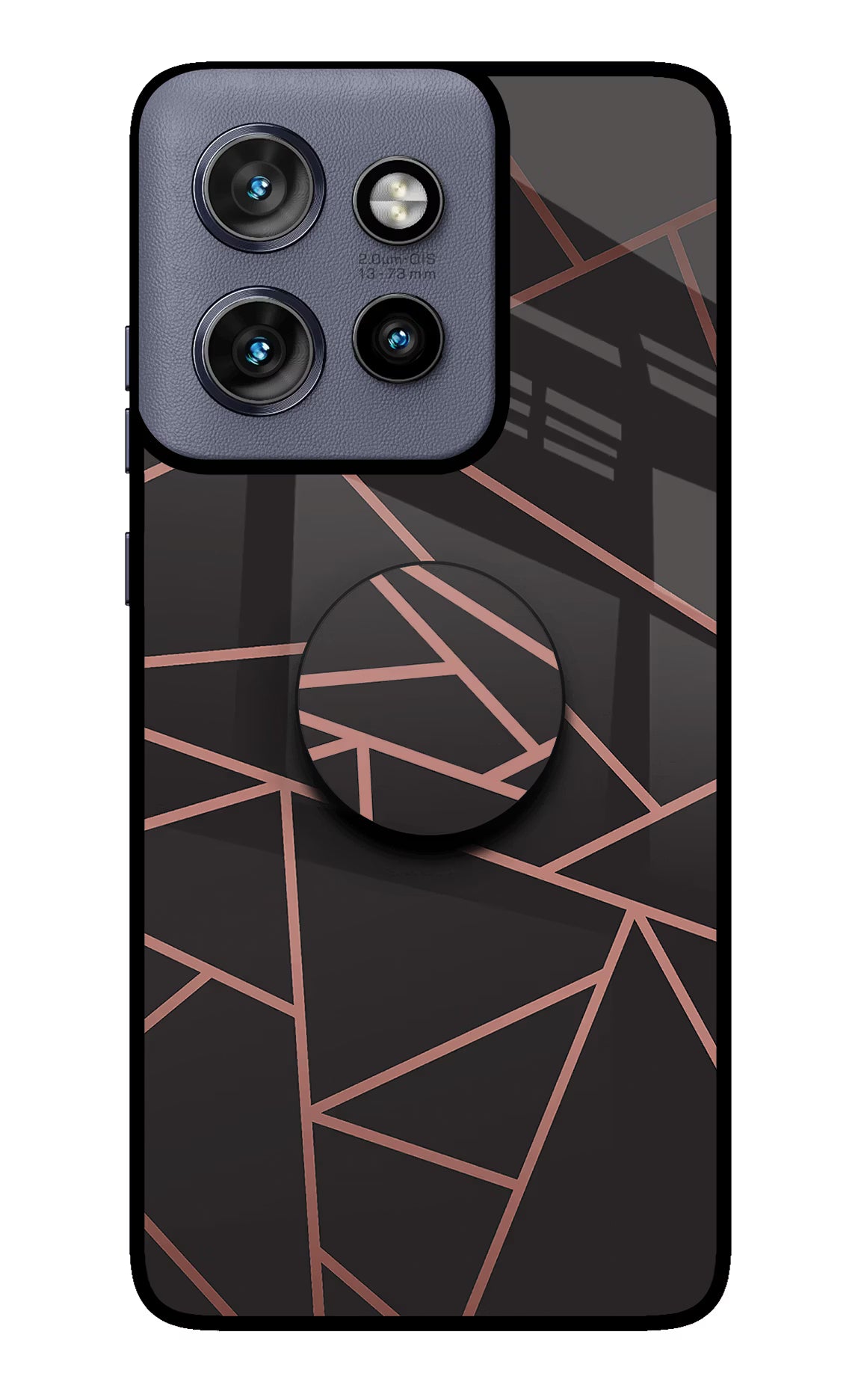 Geometric Pattern Moto Edge 50 Neo Pop Case by Casekaro