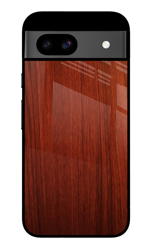 Wooden Plain Pattern Google Pixel 8A Glass Case