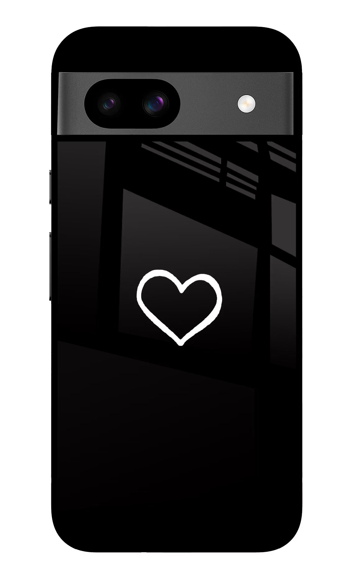 Heart Google Pixel 8A Glass Case