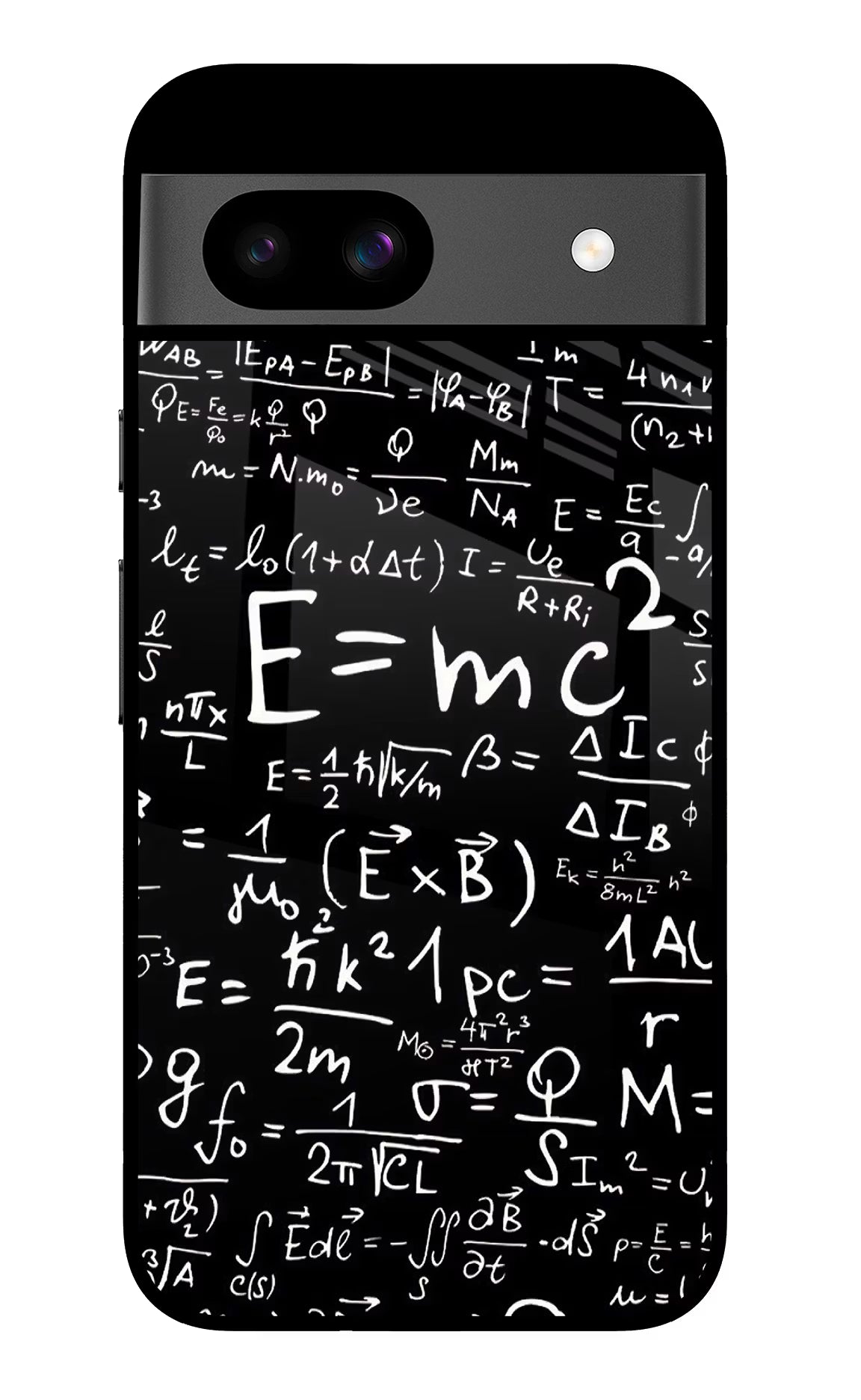 Physics Formula Google Pixel 8A Glass Case Back Cover by Casekaro