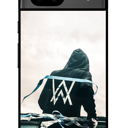 Alan Walker Google Pixel 8A Glass Case