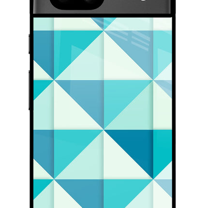 Abstract Google Pixel 8A Glass Case