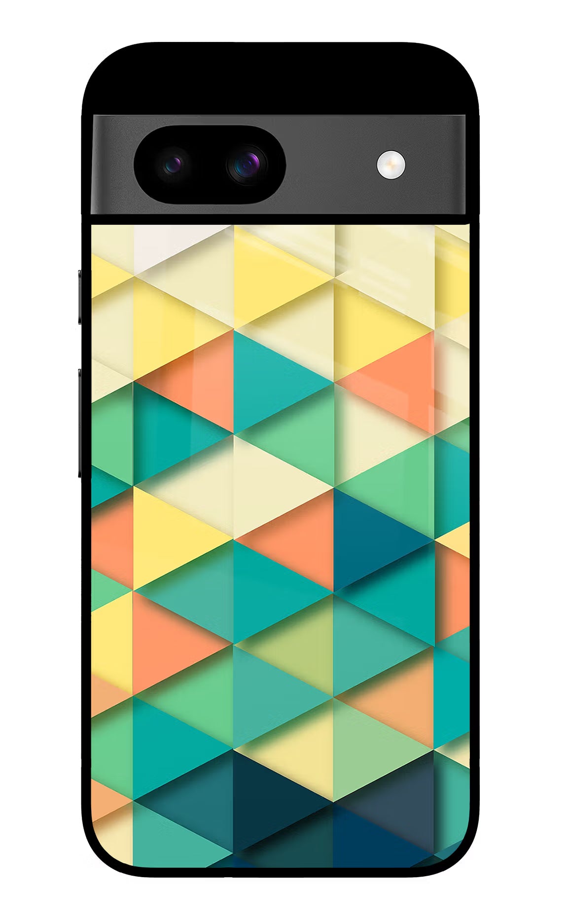 Abstract Google Pixel 8A Glass Case
