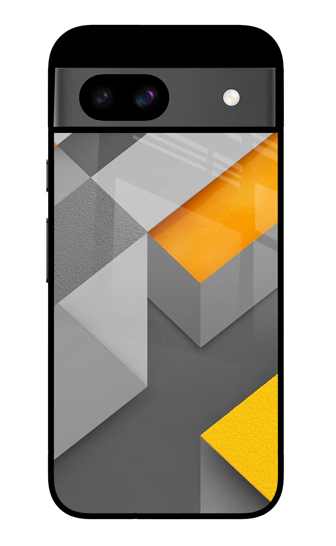 Abstract Google Pixel 8A Glass Case Back Cover by Casekaro