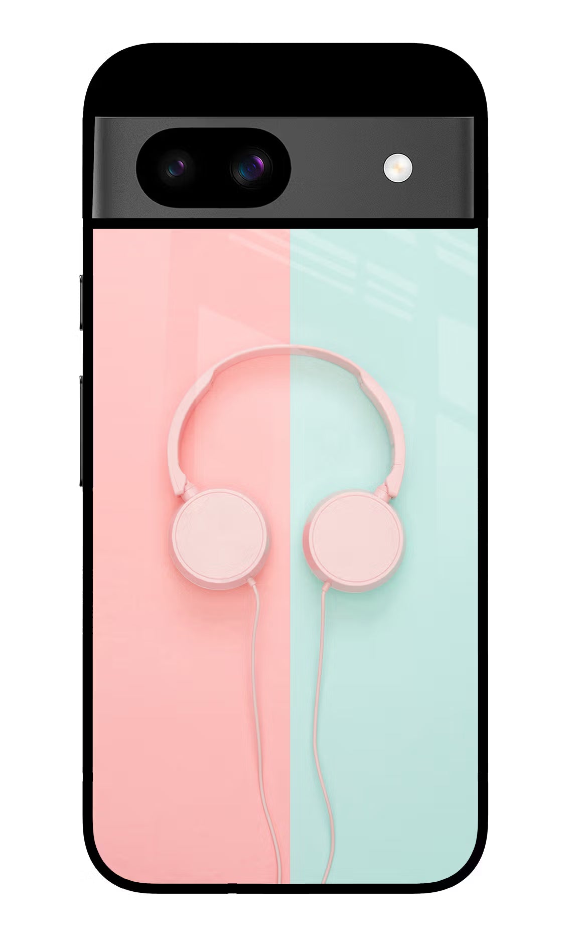 Music Lover Google Pixel 8A Glass Case Back Cover by Casekaro