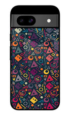Geometric Abstract Google Pixel 8A Glass Case