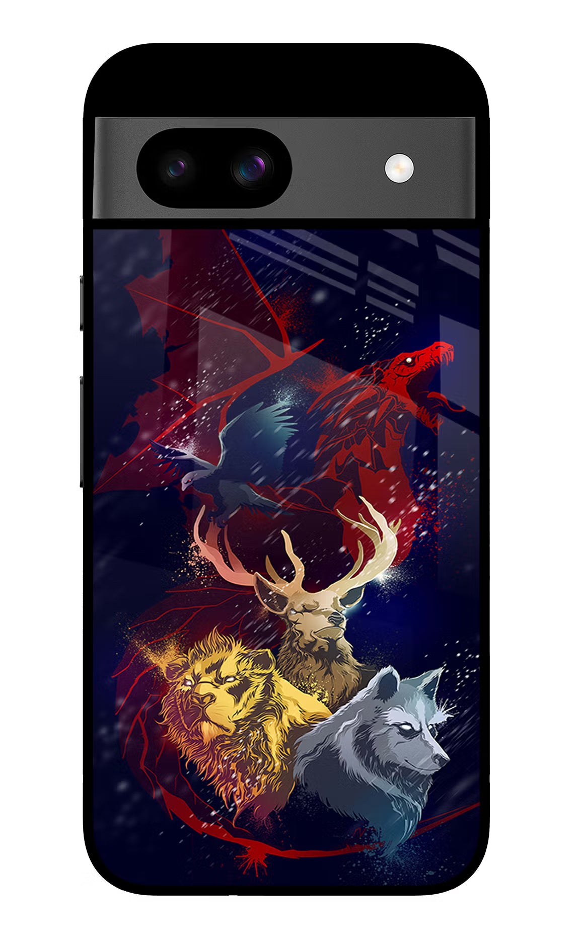 Game Of Thrones Google Pixel 8A Glass Case Back Cover by Casekaro
