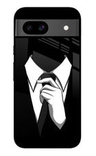 Black Tie Google Pixel 8A Glass Case