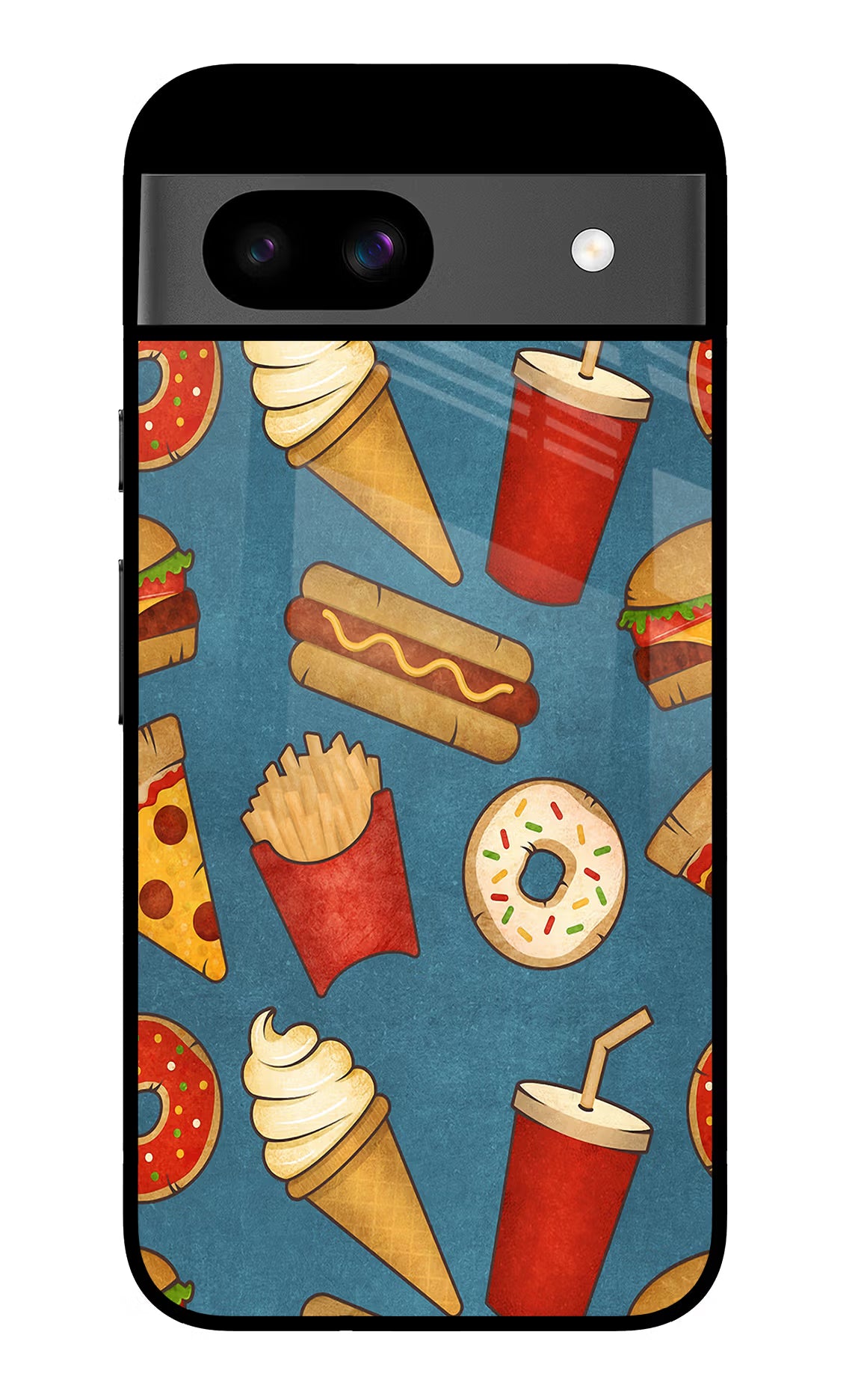 Foodie Google Pixel 8A Glass Case