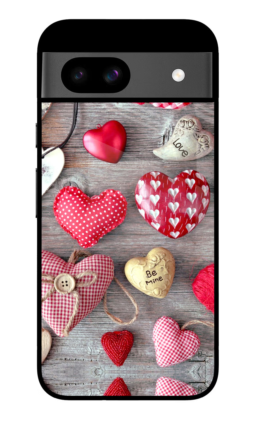 Love Wallpaper Google Pixel 8A Back Cover, Glass case
