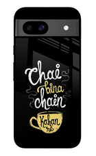 Chai Bina Chain Kaha Re Google Pixel 8A Glass Case
