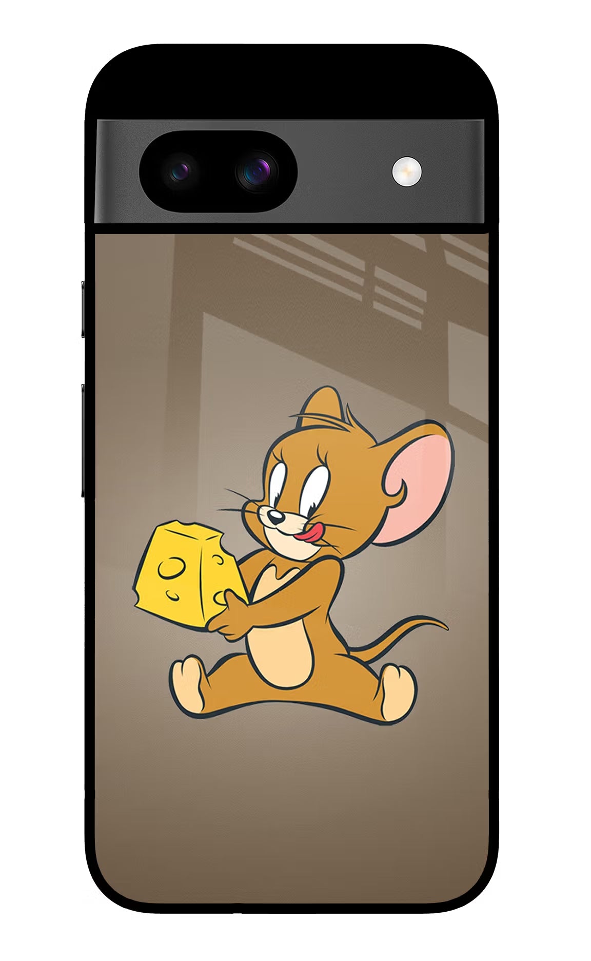 Jerry Google Pixel 8A Glass Case Back Cover by Casekaro
