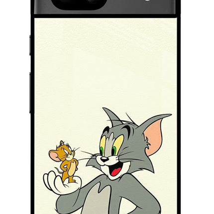 Tom & Jerry Google Pixel 8A Glass Case