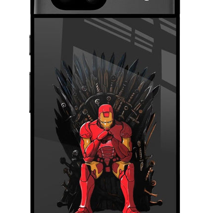 Ironman Throne Google Pixel 8A Glass Case
