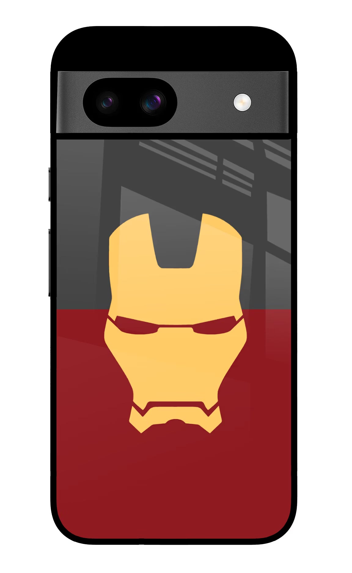Ironman Google Pixel 8A Glass Case Back Cover by Casekaro