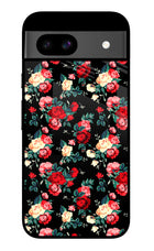 Rose Pattern Google Pixel 8A Glass Case