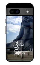 Om Namah Shivay Google Pixel 8A Glass Case