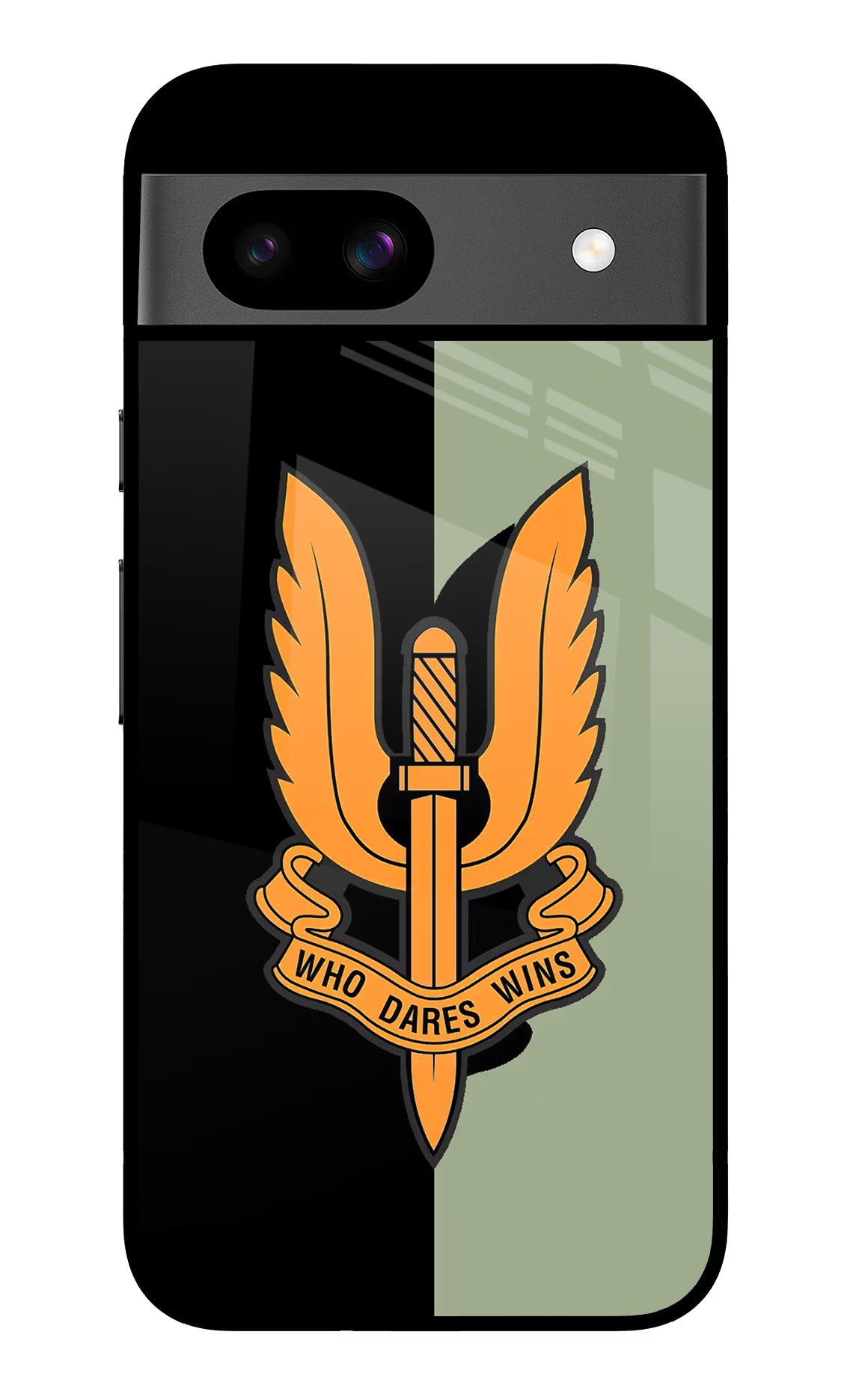 Balidan Logo Google Pixel 8A Glass Case Back Cover by Casekaro