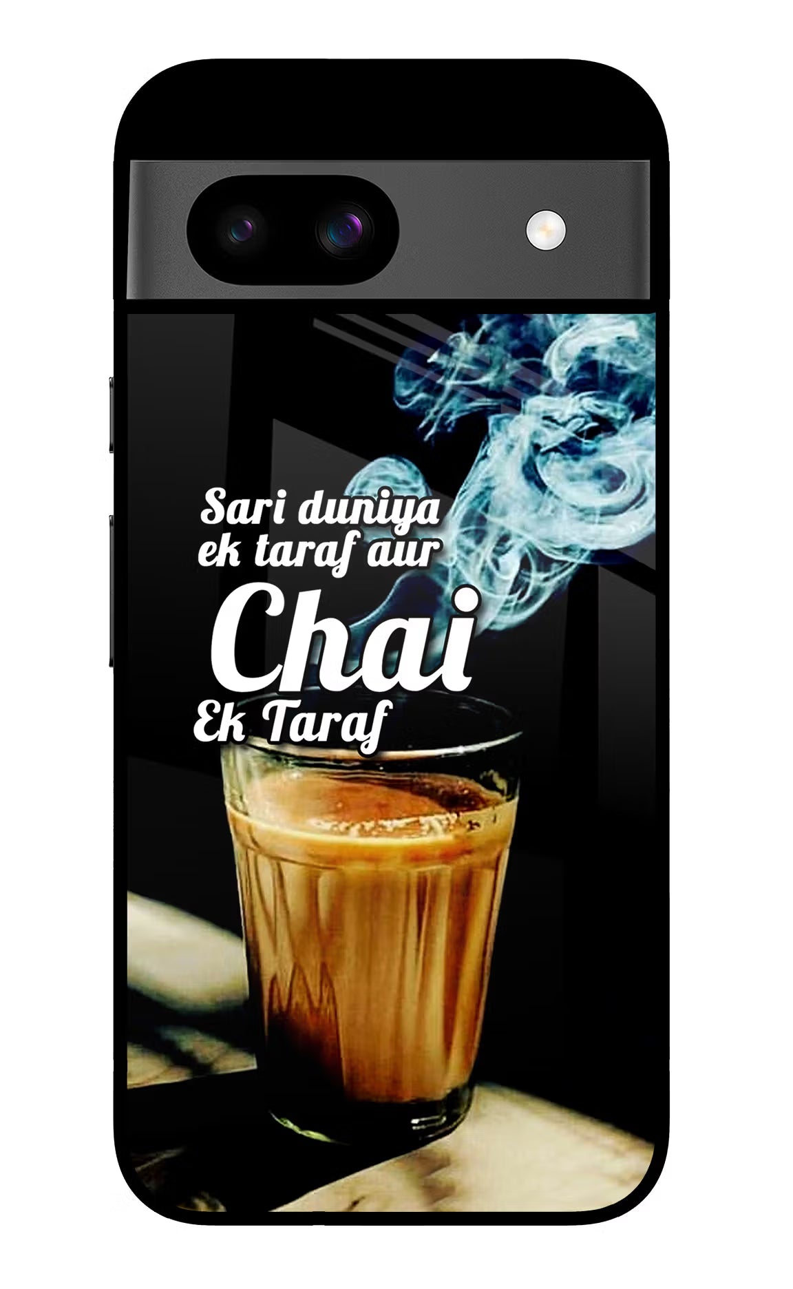 Chai Ek Taraf Quote Google Pixel 8A Glass Case