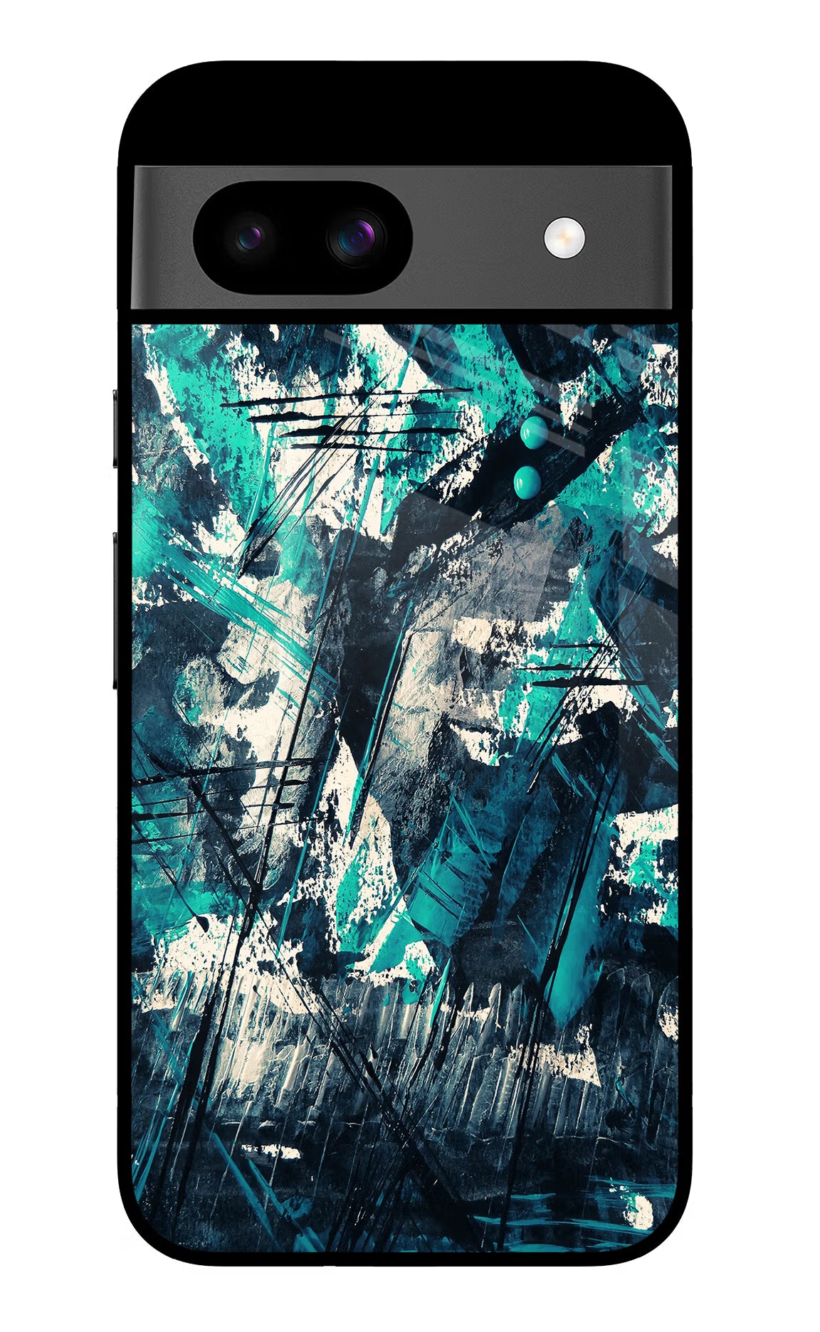 Artwork Google Pixel 8A Glass Case Back Cover by Casekaro