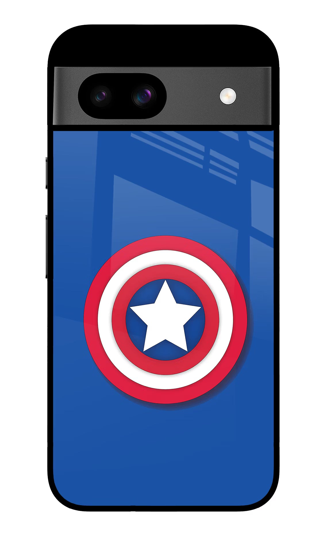 Shield Google Pixel 8A Glass Case Back Cover by Casekaro