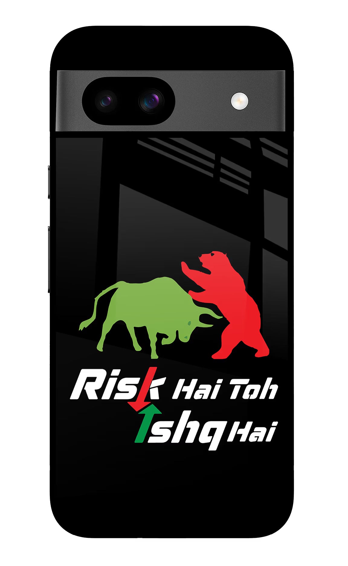 Risk Hai Toh Ishq Hai Google Pixel 8A Glass Case