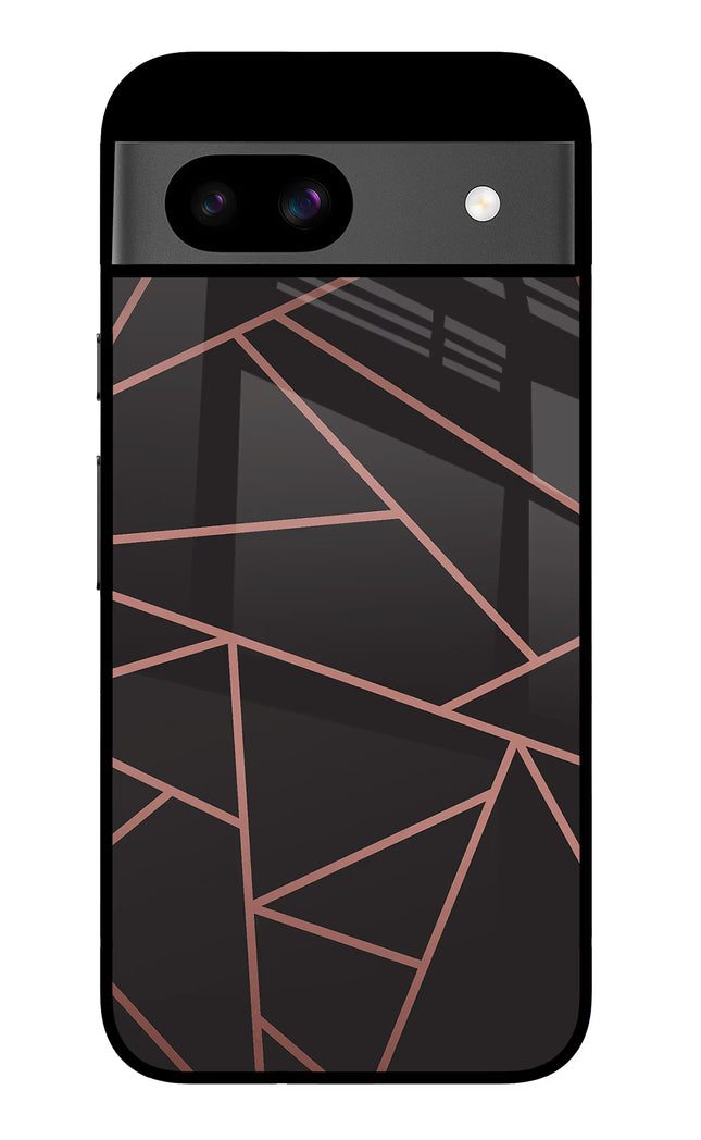 Geometric Pattern Google Pixel 8A Glass Case