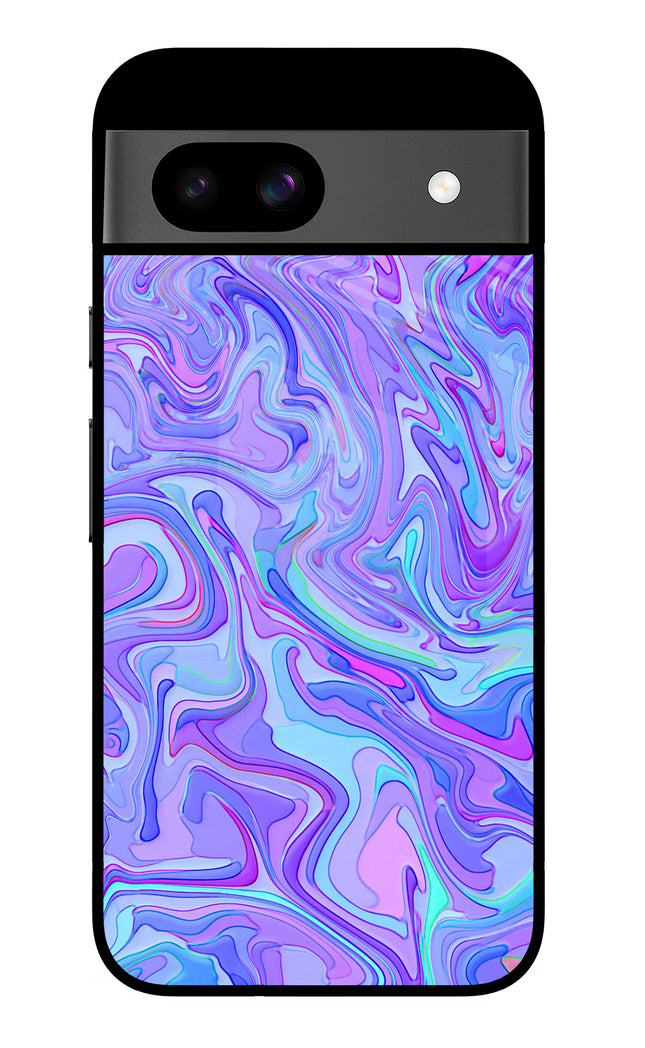 Glitter Google Pixel 8A Glass Case