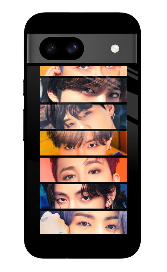 BTS Eyes Google Pixel 8A Glass Case