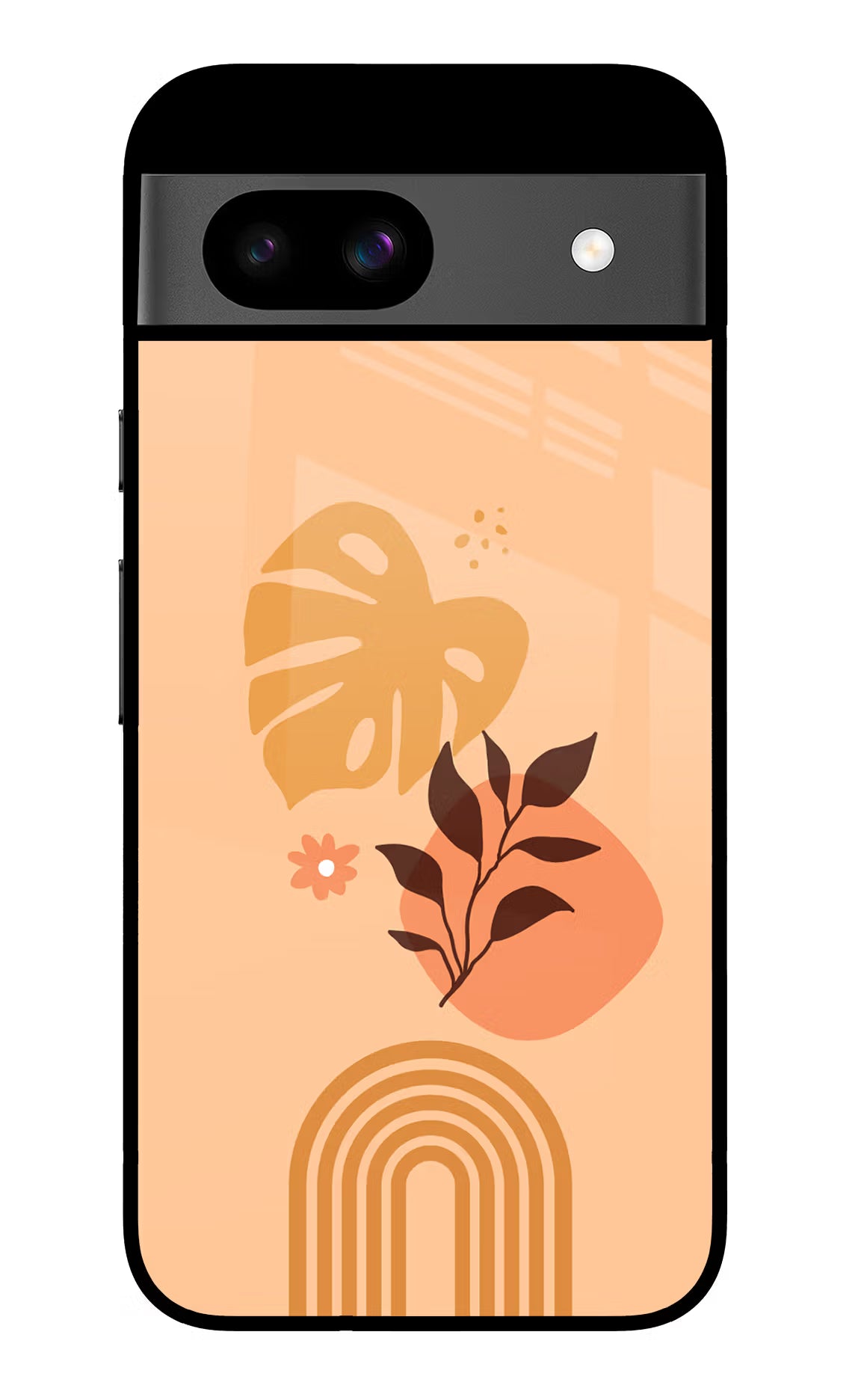 Bohemian Art Google Pixel 8A Glass Case Back Cover by Casekaro