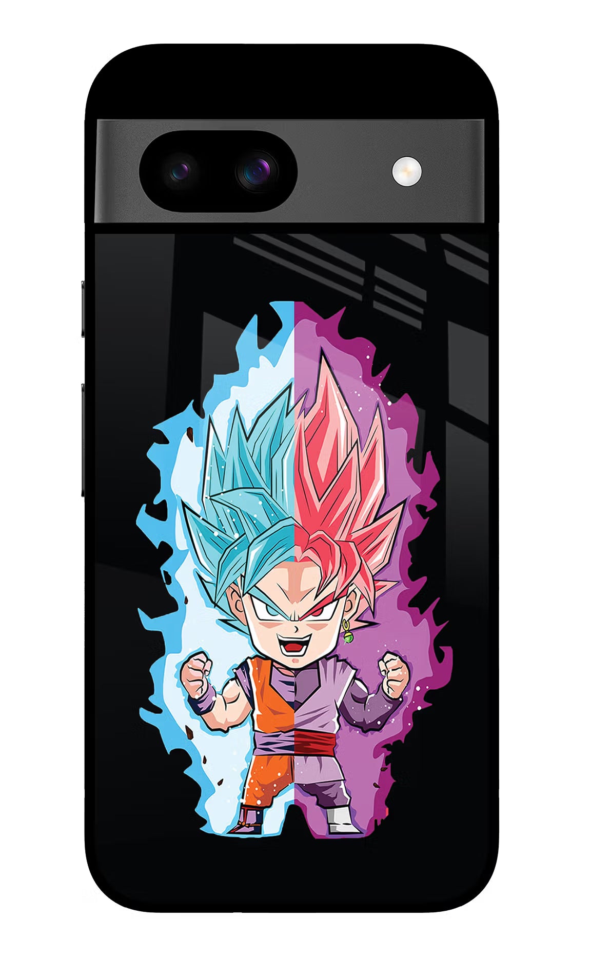 Chota Goku Google Pixel 8A Glass Case Back Cover by Casekaro