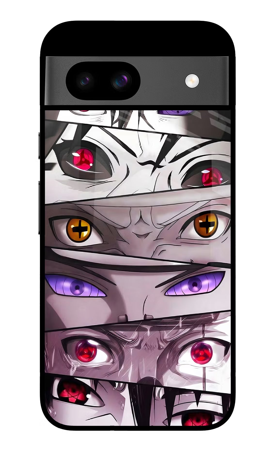 Naruto Anime Google Pixel 8A Glass Case Back Cover by Casekaro
