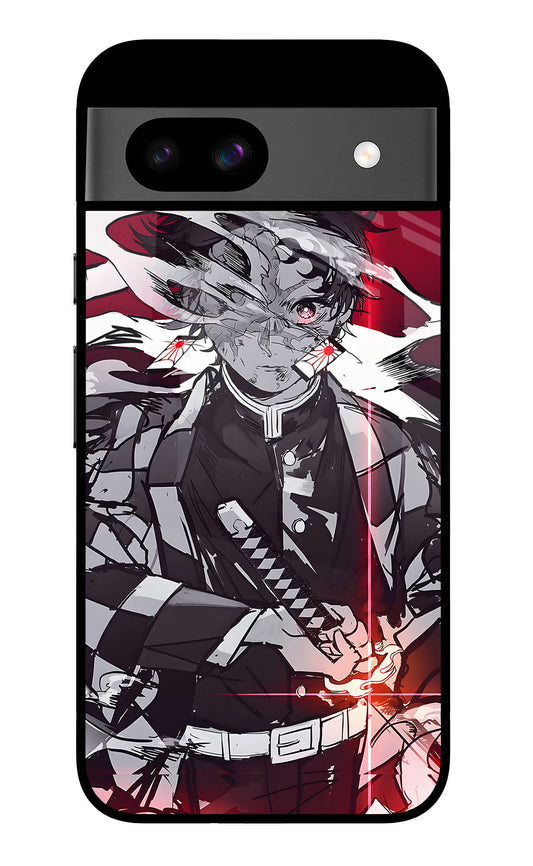 Demon Slayer Google Pixel 8A Glass Case