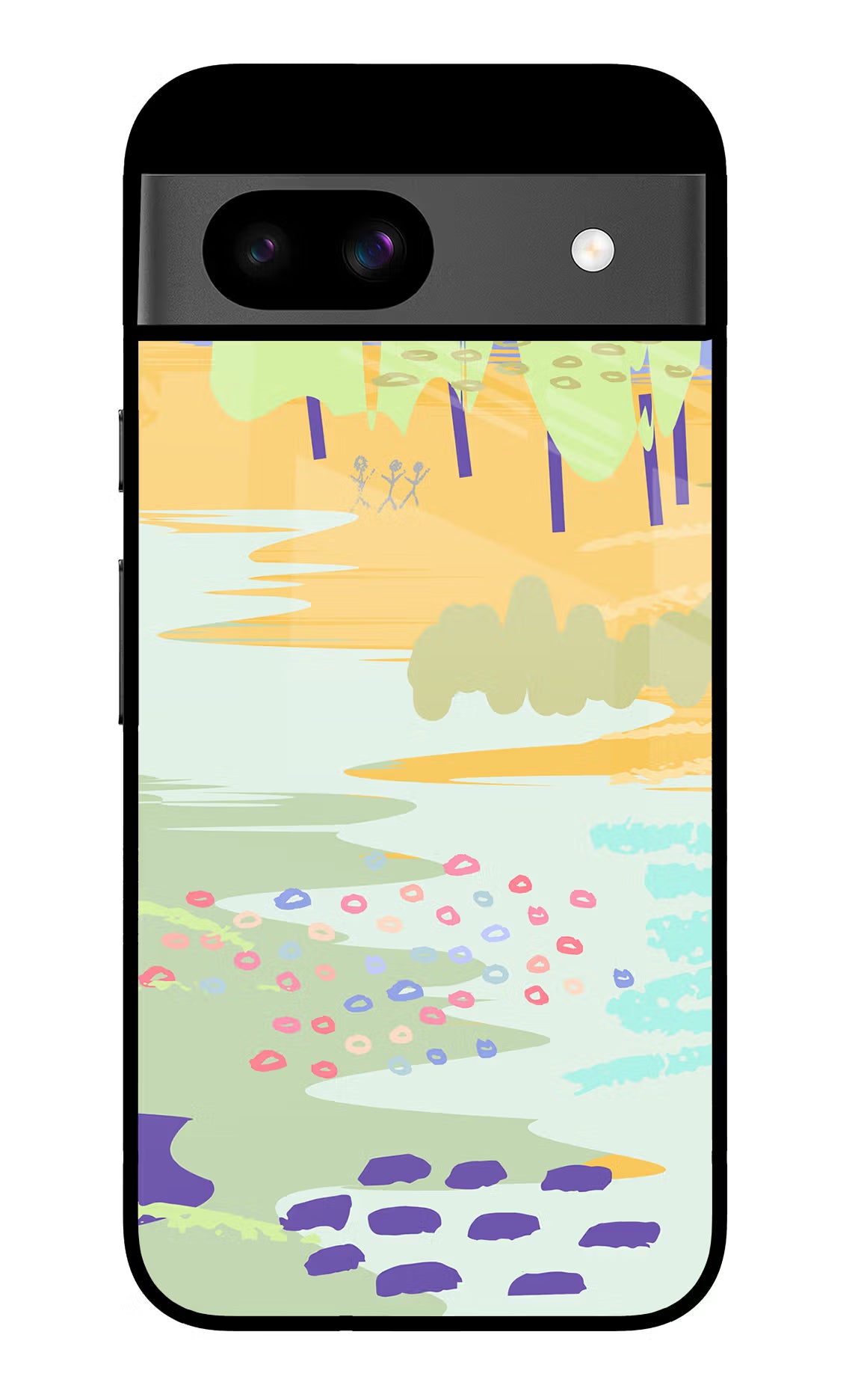 Scenery Google Pixel 8A Glass Case