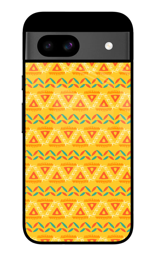 Tribal Pattern Google Pixel 8A Glass Case