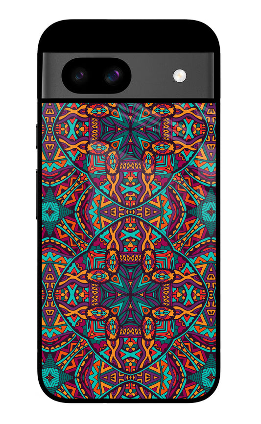 Colour Mandala Google Pixel 8A Glass Case