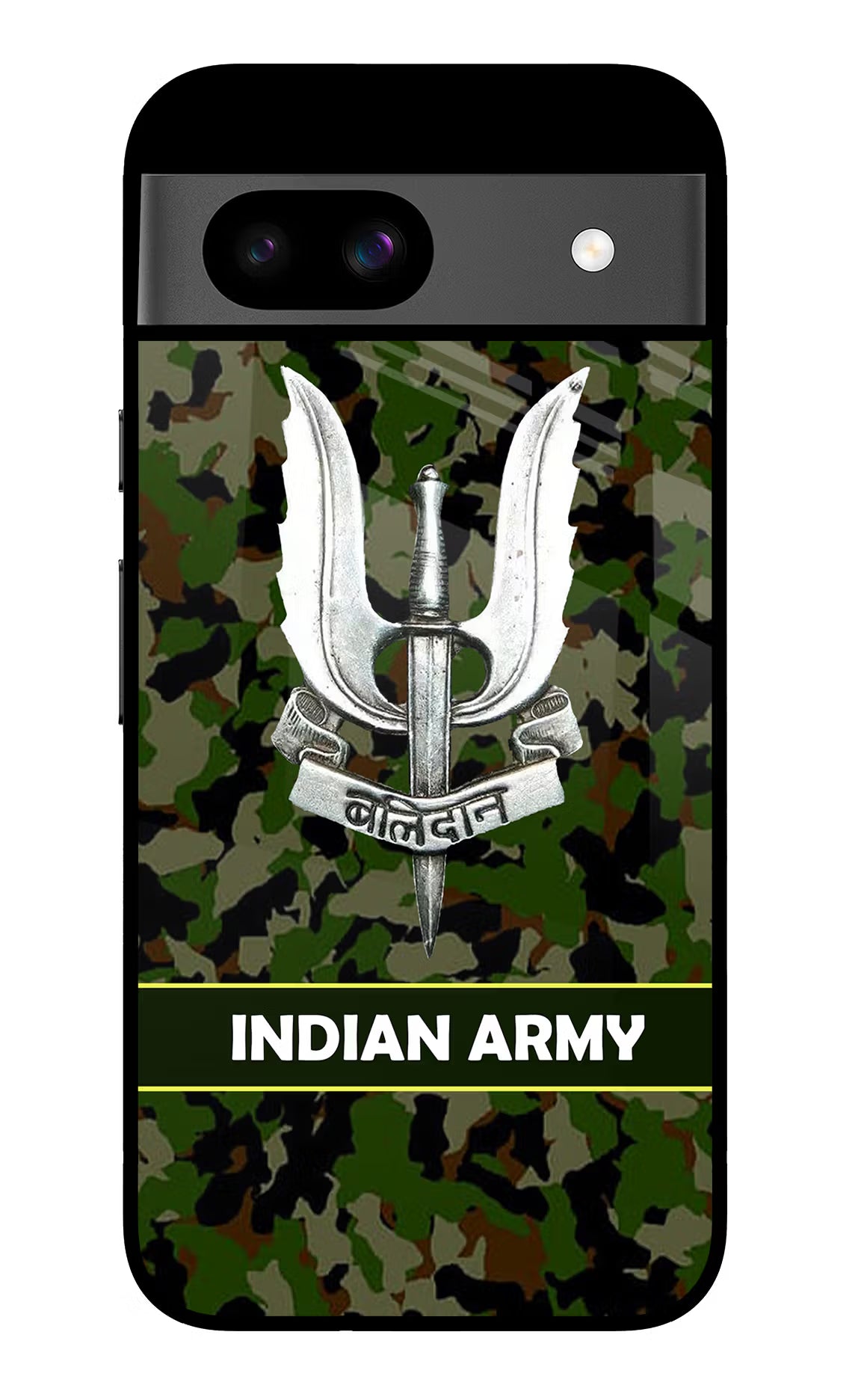 Balidan Indian Logo Google Pixel 8A Glass Case Back Cover by Casekaro