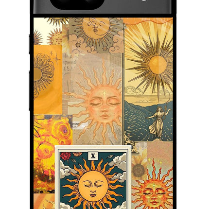 Sun Google Pixel 8A Glass Case