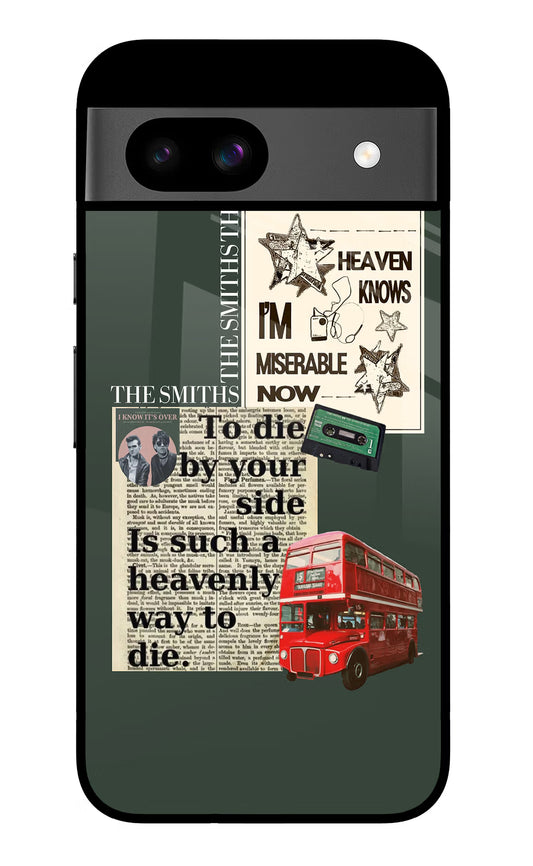 The Smiths Google Pixel 8A Glass Case