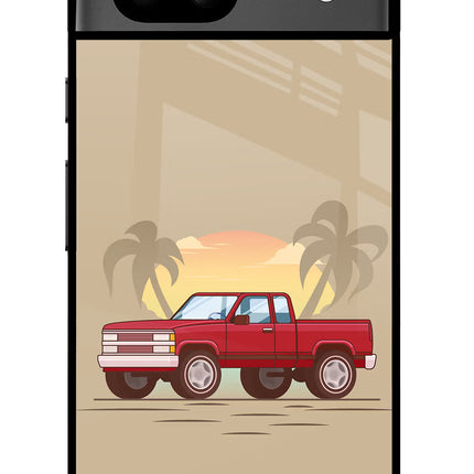 Desert Classic Drive Google Pixel 8A Glass Case