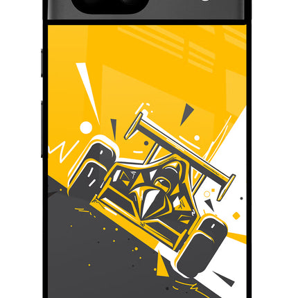 Track King Google Pixel 8A Glass Case