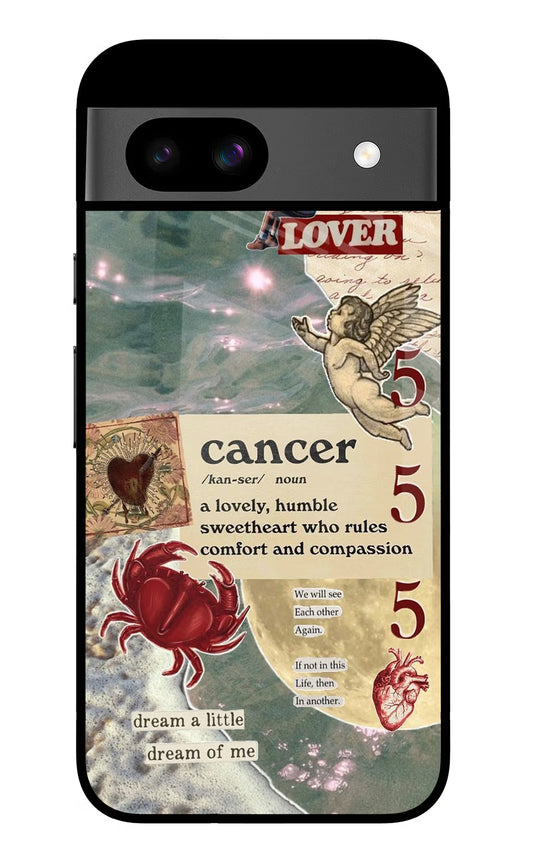 Cancer Zodiac Google Pixel 8A Glass Case