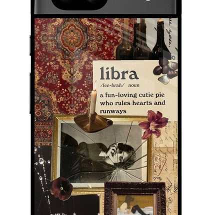 Libra Zodiac Google Pixel 8A Glass Case